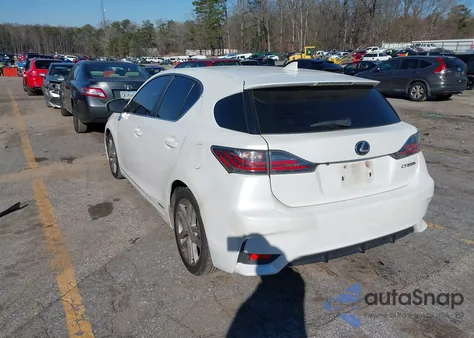 2014 Lexus Ct 200H from USA, damaged, VIN JTHKD5BH4E2203738